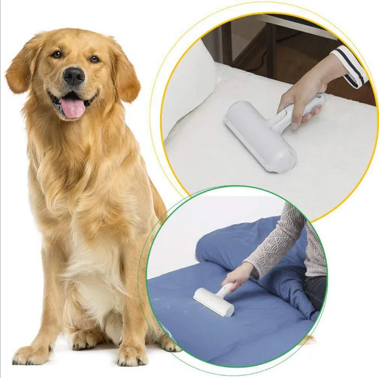 Rouleau anti-poils pour chien et chat – nettoyage des meubles, du canapé et des vêtements