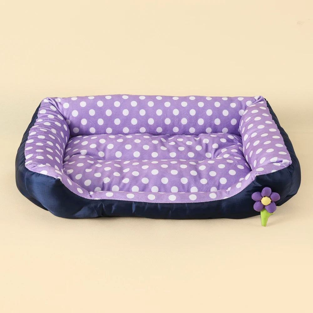 Panier canapé moelleux pour chien et chat – coussin chaud et lavable