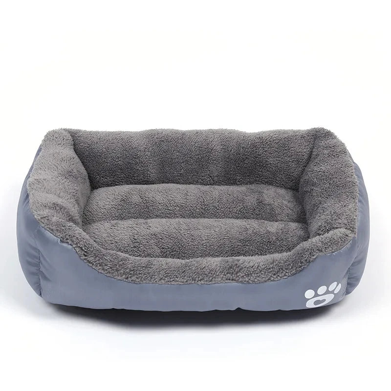 Panier canapé moelleux pour chien et chat – coussin chaud et lavable