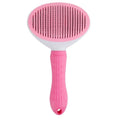 Brosse autonettoyante pour chien et chat – retire poils morts et nœuds